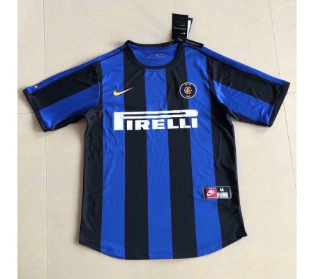 Inter Milan 99/00 Home Blue Soccer Jersey